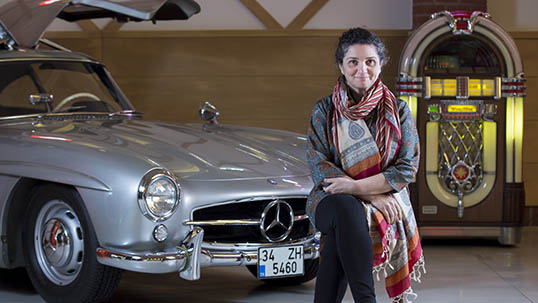 Mercedes Gullwing produced in limited numbers and one of Ayşe Ataman’s favorites