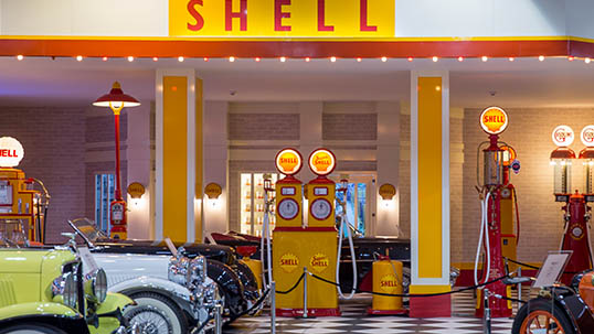 1950s gas station, Key Museum