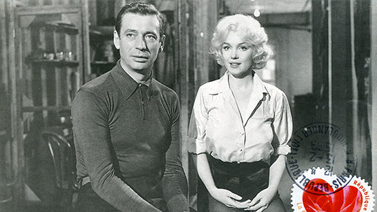 Yves Montand ve Marilyn Monroe - Stamp & Envelope collection