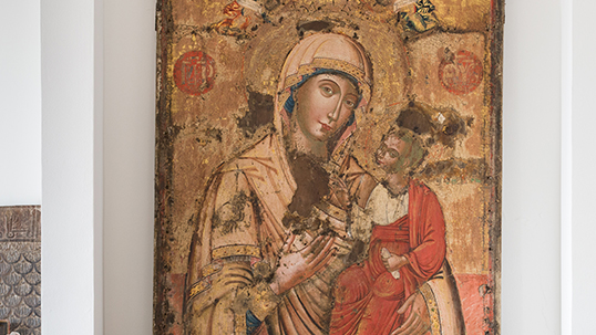 A 'post -Byzantine Icon', early 18th century 