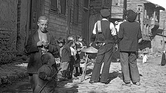 Zeyrek, Ahşap Evler, Mahalle, Çalgılı Macuncu, Anonim, Negatif, 19 Ekim 1932