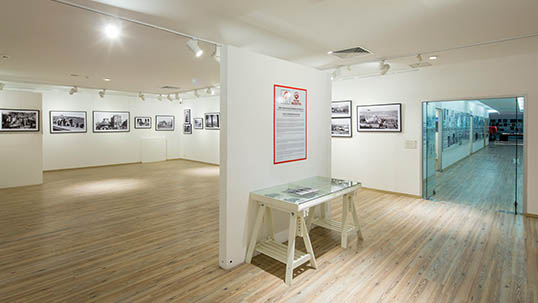 General view from the exhibition “Photographs from the History of the Historic Peninsula”