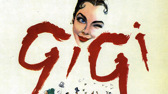 Gigi soundtrack record cover