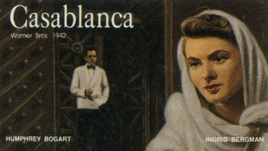 Casablanca, II. World War in Movies stamp series