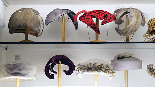 1930s ornamented hats 